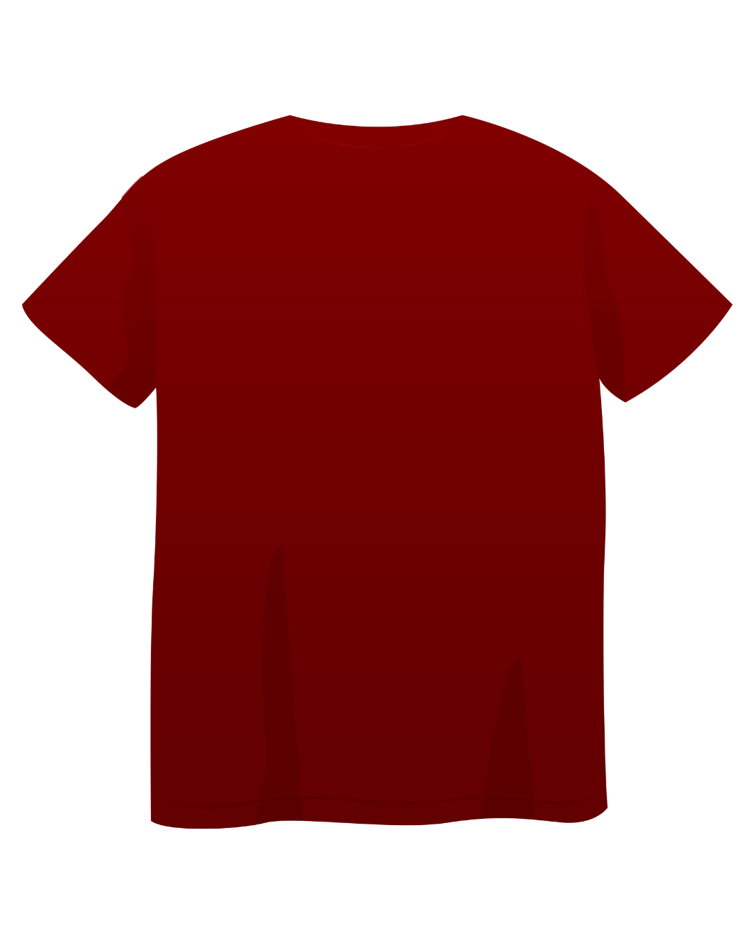 MosLuxarTrend Men’s Deep Red Cotton T-Shirt – Surf & Palms Tropical Graphic Tee - Image 2