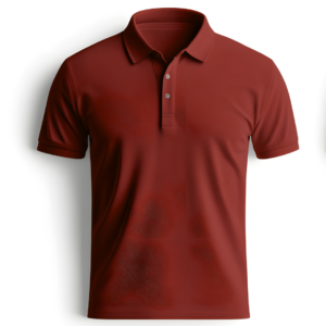 MosLuxarTrend Men’s Red Solid Polo T-Shirt – Premium Cotton Blend